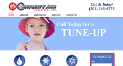 Desktop Screenshot of infinityairsolutions.com